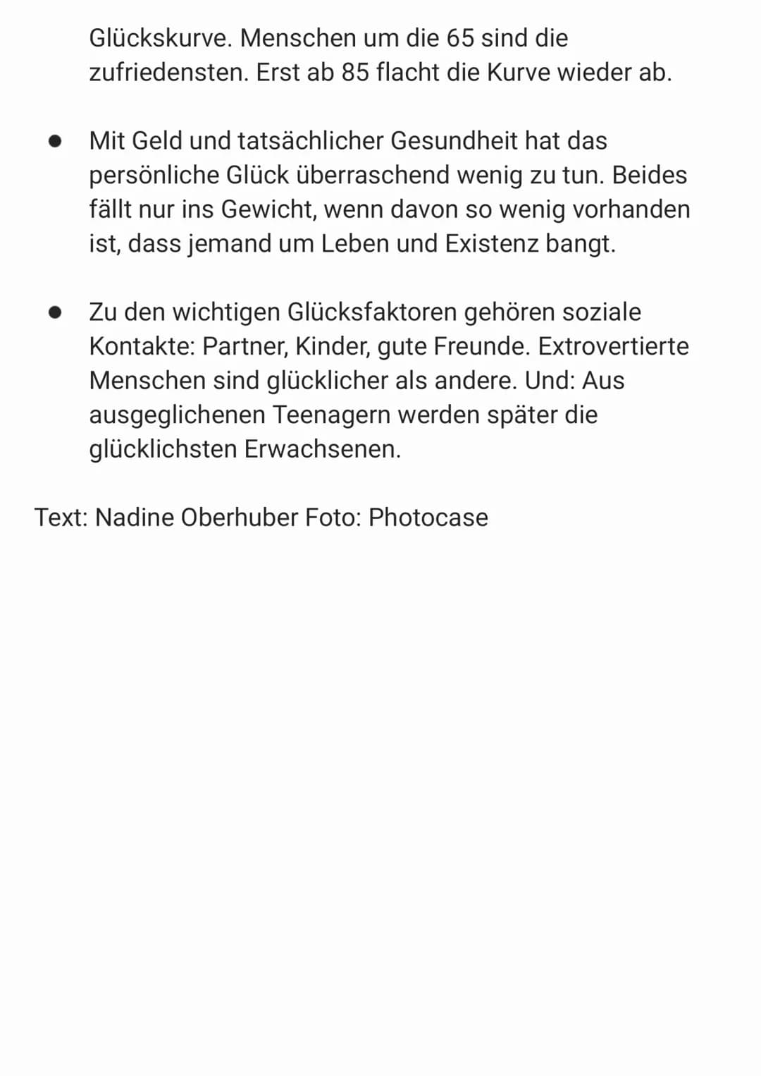 Als Kind ist Glück schon über einen Huckepack-Ritt auf
Papas Schultern. Das Erwachsenwerden dagegen bringt
einige schmerzliche Erfahrungen m