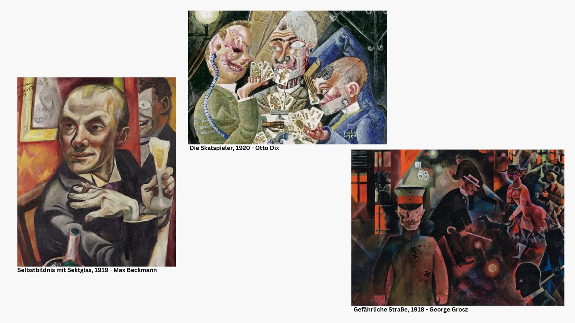DIE
NEUE
SACHLICH-
ΚΕΙΤ
Emma Koch
11/2
Otto Dix ,,Die Eltern des Künstlers", 1924 GLIEDERUNG
• Zeitliche Einordnung der Epoche
• Historische