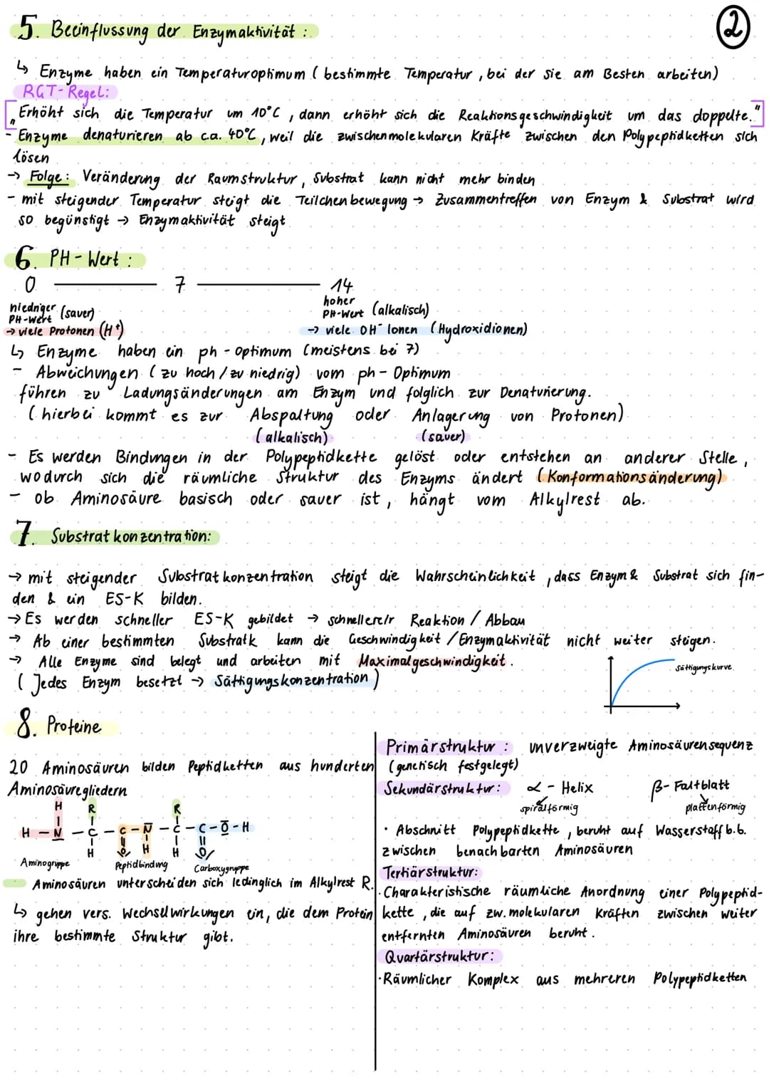 cerna
Etel
Biologie
Thema: Enzyme & ihre Eigenschaften
• Enzyme sind
Sie...
1. Enzyme wirken als Katalysatoren:
-
gehen aus
Stoffe mit diese