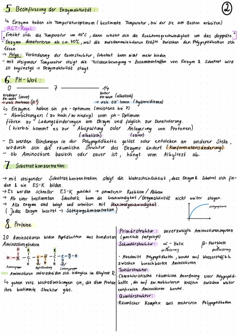 cerna
Etel
Biologie
Thema: Enzyme & ihre Eigenschaften
• Enzyme sind
Sie...
1. Enzyme wirken als Katalysatoren:
-
gehen aus
Stoffe mit diese