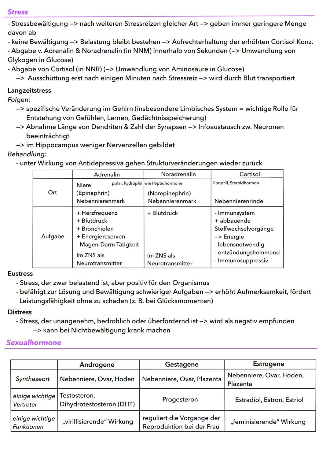 Allgemein, was sind Hormone?
- Moleküle bei Menschen & Tieren, werden in extrazellulären Flüssigkeiten abgegeben, kreisen im Blut
oder der H