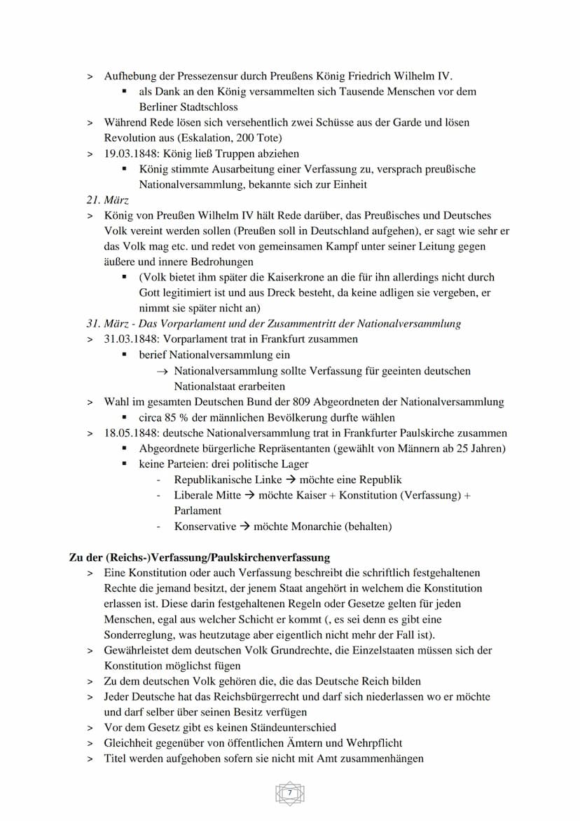 Geschichte Abitur
Übersicht:
1. Nationalstaatsgedanke und Nationalismus in Europa (Seite 2 - 10)
2. Die Reichsgründung von oben (Seite 11-14