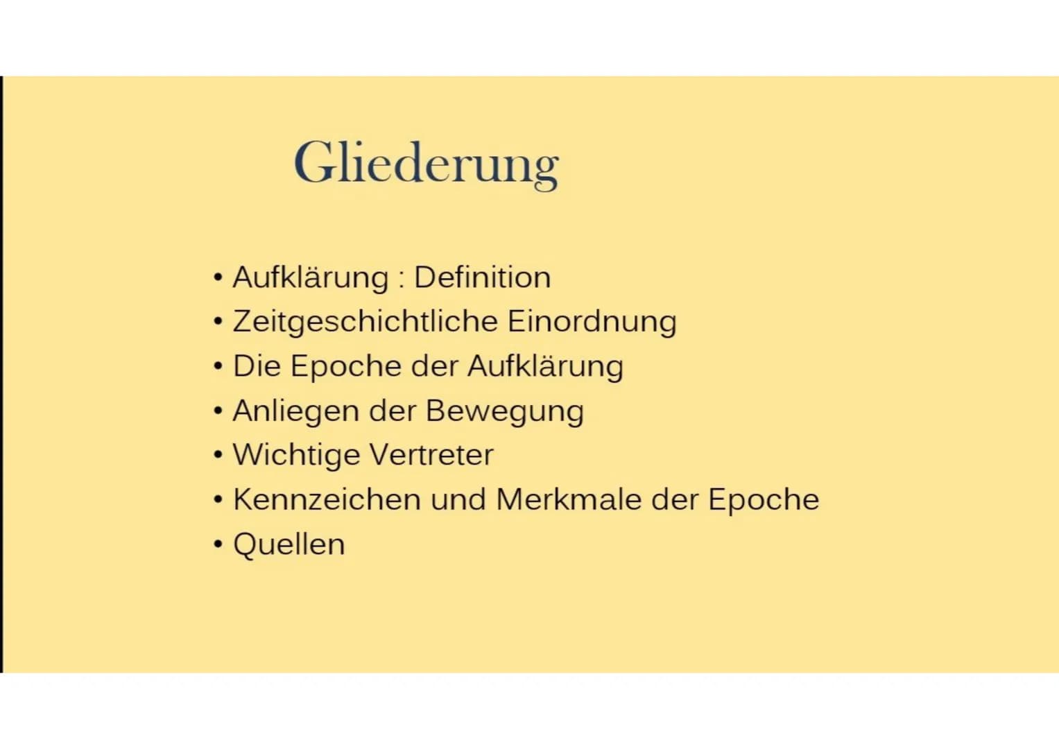 
<h2 id="aufklrungdefinition">Aufklärung: Definition</h2>
<p>Die Aufklärung war eine bedeutende Epoche im 18. Jahrhundert. Sie begann ab 172