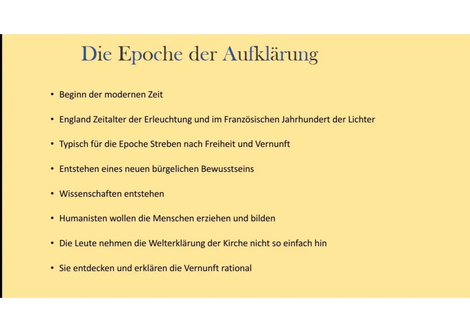 
<h2 id="aufklrungdefinition">Aufklärung: Definition</h2>
<p>Die Aufklärung war eine bedeutende Epoche im 18. Jahrhundert. Sie begann ab 172