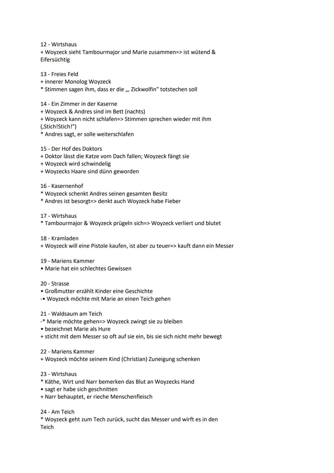 Woyzeck
Autor: Georg Büchner
lahr: (1836)1837
Textsorte: Dramenfragment (aufgrund seines frühen Todes)
Literaturepoche: Vormärz
Aufbau: 26/2