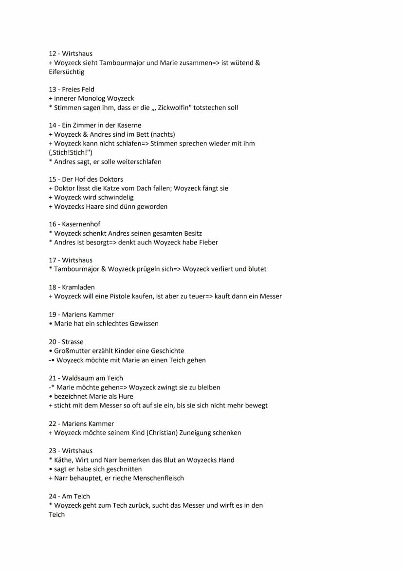 Woyzeck
Autor: Georg Büchner
lahr: (1836)1837
Textsorte: Dramenfragment (aufgrund seines frühen Todes)
Literaturepoche: Vormärz
Aufbau: 26/2