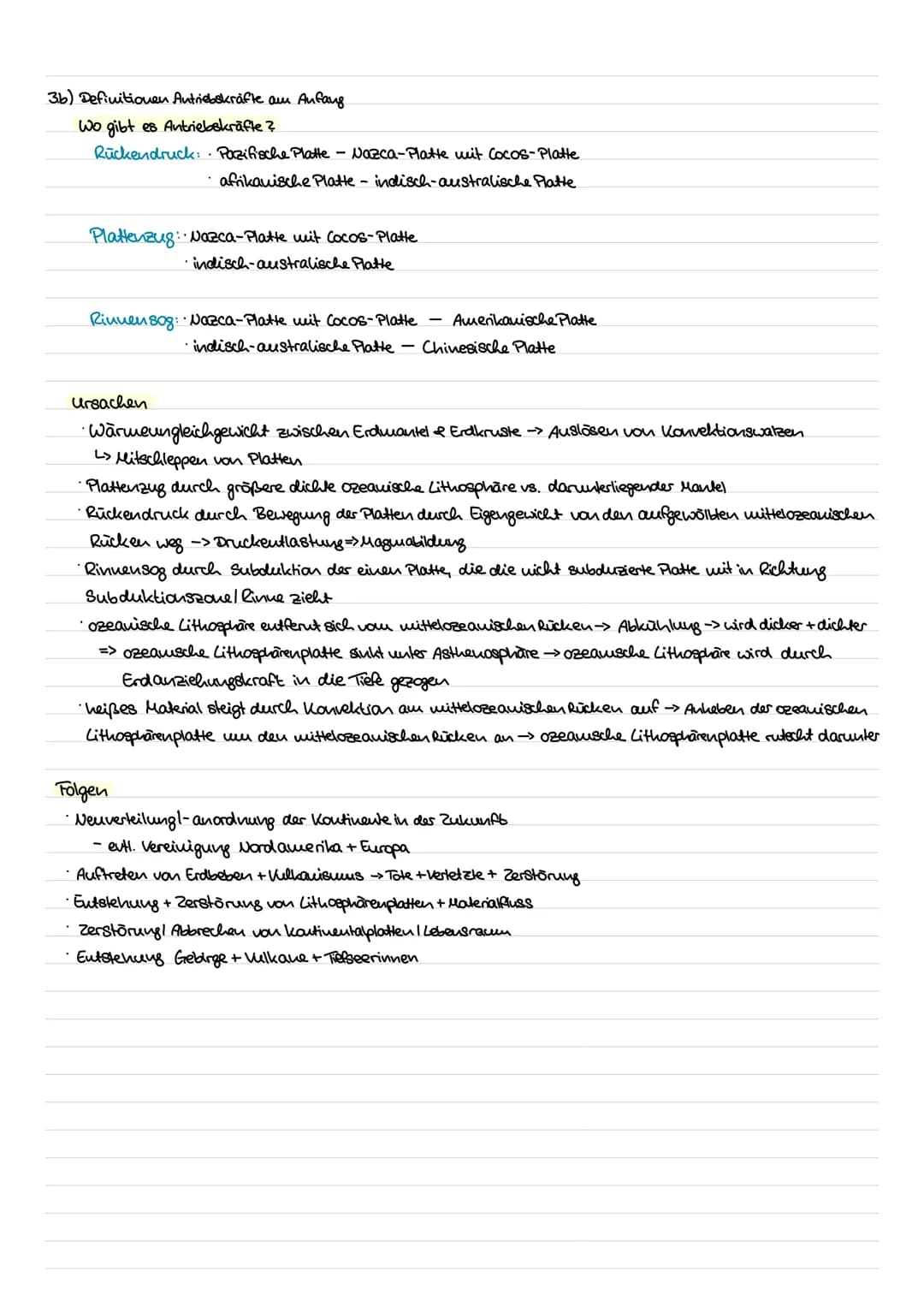 Plattentektonik für Kinder erklärt: Definition, Karte und Arbeitsblatt