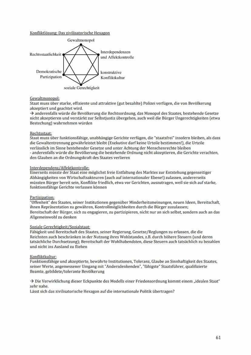 Q3 Grundlagen der Sicherheitspolitik im 21. Jahrhundert
Was ist Frieden?
●
Definition Krieg
Kontinuierliche Kämpfe zwischen zwei oder mehr S