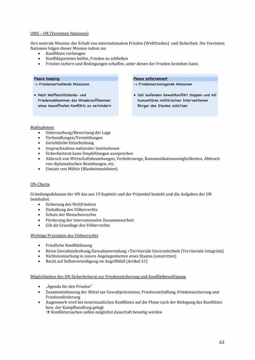 Q3 Grundlagen der Sicherheitspolitik im 21. Jahrhundert
Was ist Frieden?
●
Definition Krieg
Kontinuierliche Kämpfe zwischen zwei oder mehr S