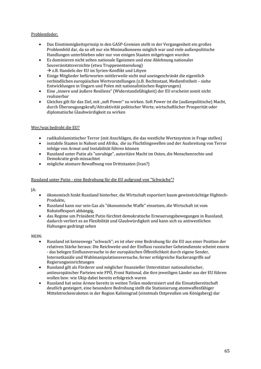 Q3 Grundlagen der Sicherheitspolitik im 21. Jahrhundert
Was ist Frieden?
●
Definition Krieg
Kontinuierliche Kämpfe zwischen zwei oder mehr S