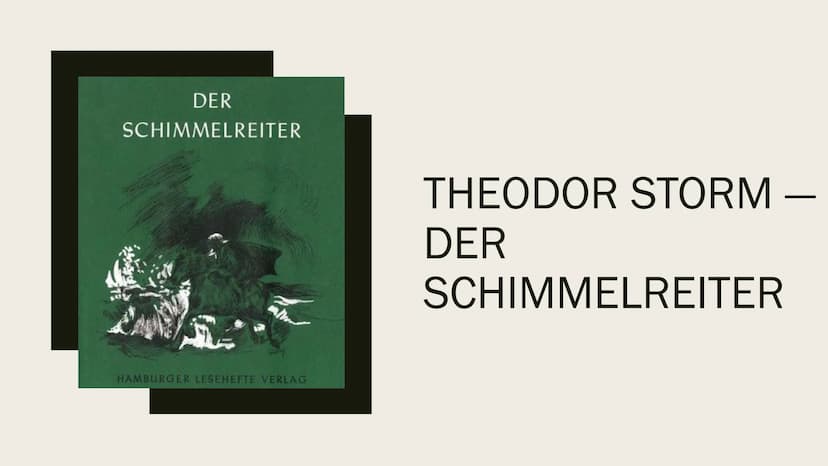 DER
SCHIMMELREITER
HAMBURGER LESEHEFTE VERLAG
THEODOR STORM
DER
SCHIMMELREITER Gymnasium Landau a. d. Isar
Clarissa Schemmel
1. Charakterisi