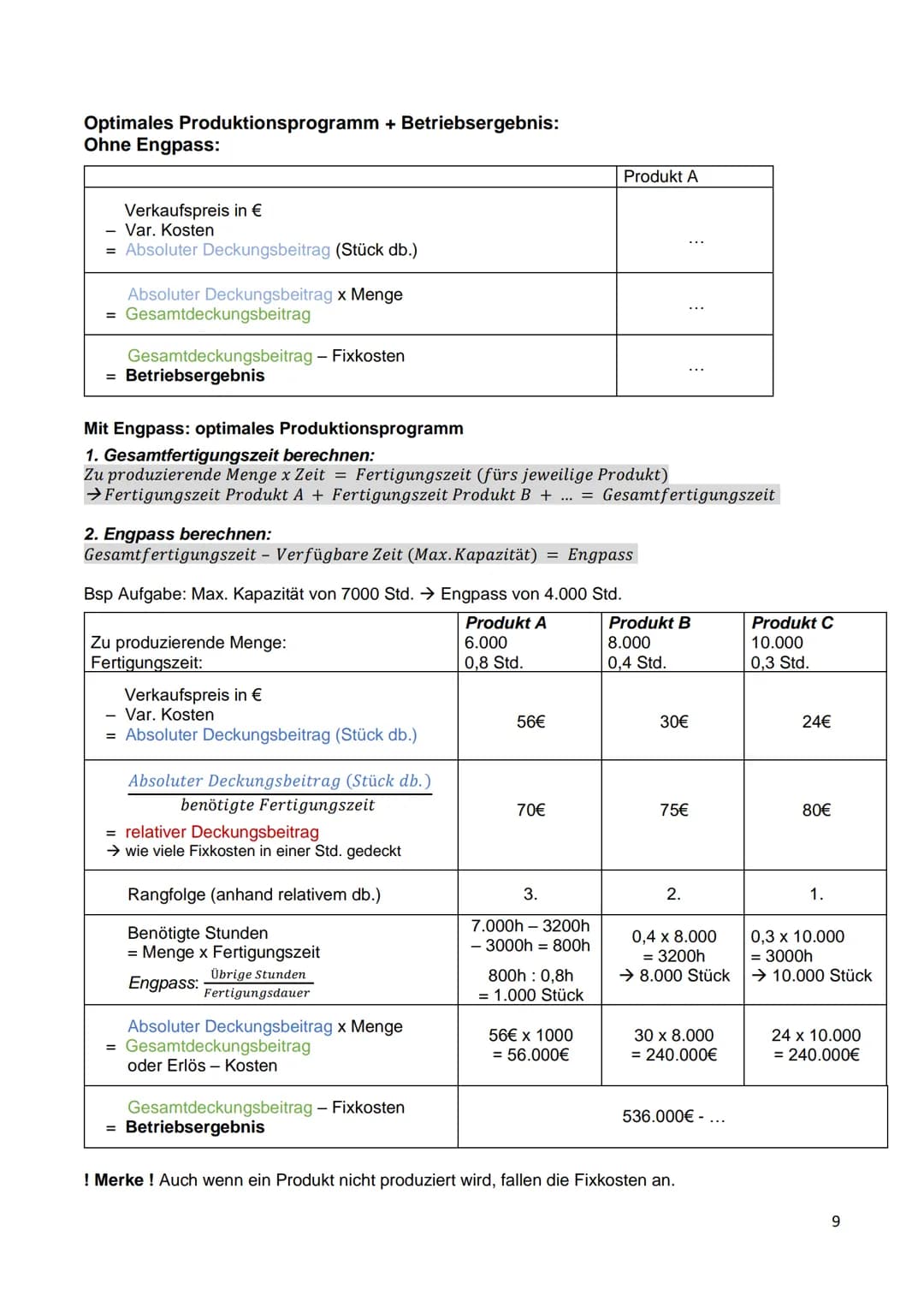 Wirtschaft - Abiturvorbereitung
Q1.1 Planung des Fertigungsprogrammes
1.1.1 Marketingkonzept und Marketingstrategie
Marketingziele:
→Gewinnz