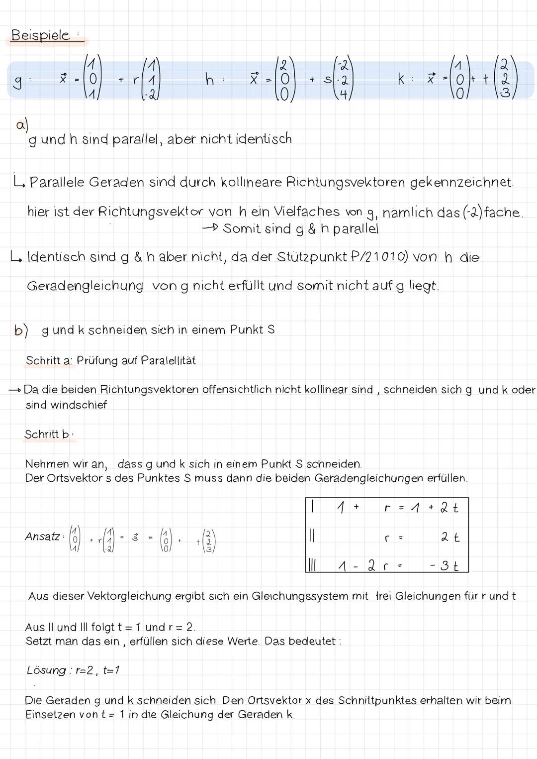 # Gegenseitige Lage von zwei Geraden im Raum S 100f

|           |                                                                 |
| :----