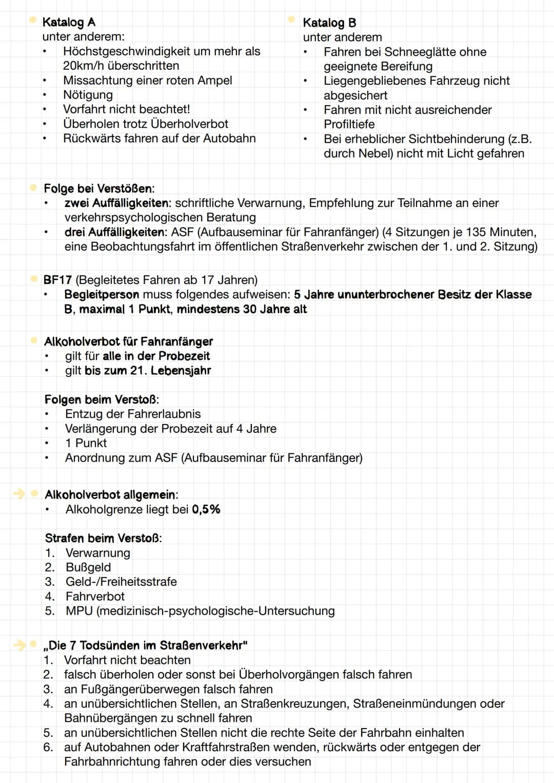 Lektion 12 - Lebenslanges Lernen / Folgen von Verstößen gegen Verkehrsvorschriften
Ältere Fahrer
.
.
.
●
Fahrer des mittleren Alters
von 25 
