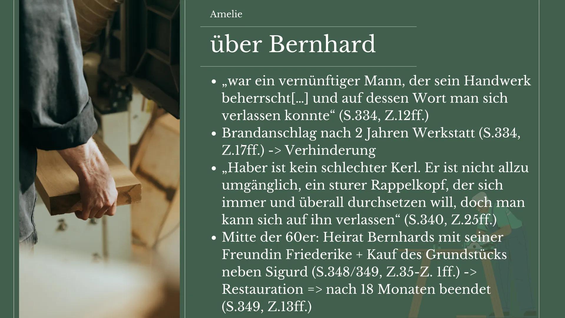 19.12.2022
Gruppe 5
Sigurd
Kitzerow Aileen
Lebensweg
Kitzerows
Eröffnung Bernhards Tischlerei (BS.323)
• Bernhard Stammkunde (BS.328)
=
●
ei
