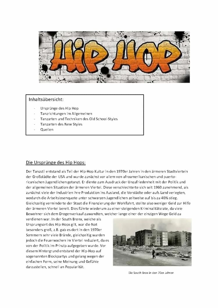 Know Hip-Hop Tanzstil thumbnail