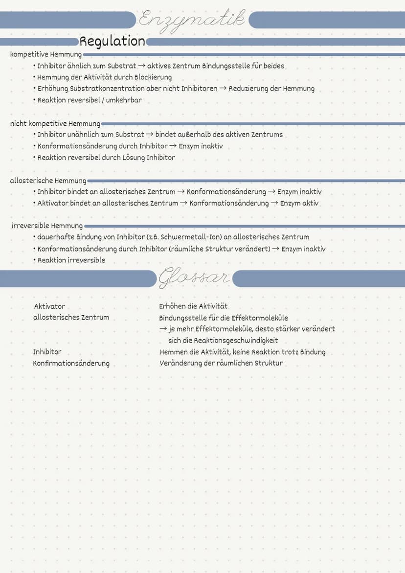 Biologie
Enzymatik
Substrat
Enzym 2
3
4
5
6
• Index
• Funktion
substratspezifisch
wirkungsspezifisch
Schlüssel-Schloss-Prinzip
• Aufbau
• Ak