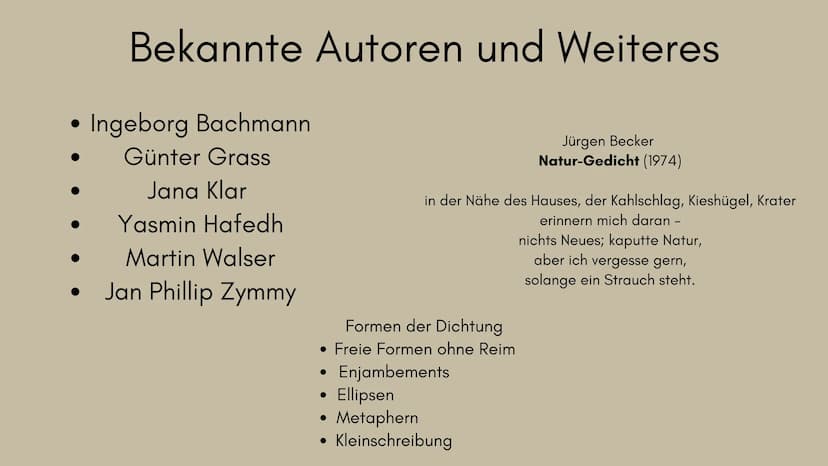 DIE
Gegenwartsliteratur
Von Lanelle, Tuana, Laura und Elif
1
H Themen
Was ist die
Gegenwartsliteratur?
Historische Einordnung
Verhältnis Men