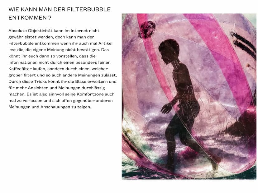 Laura Wilhelm EF
,,Filterbubble" THE FILTER
BUBBLE
What The Internet Is
Hiding From You
'Astonishing'
Andrew Marr
'Explosive'
Chris Anderson
