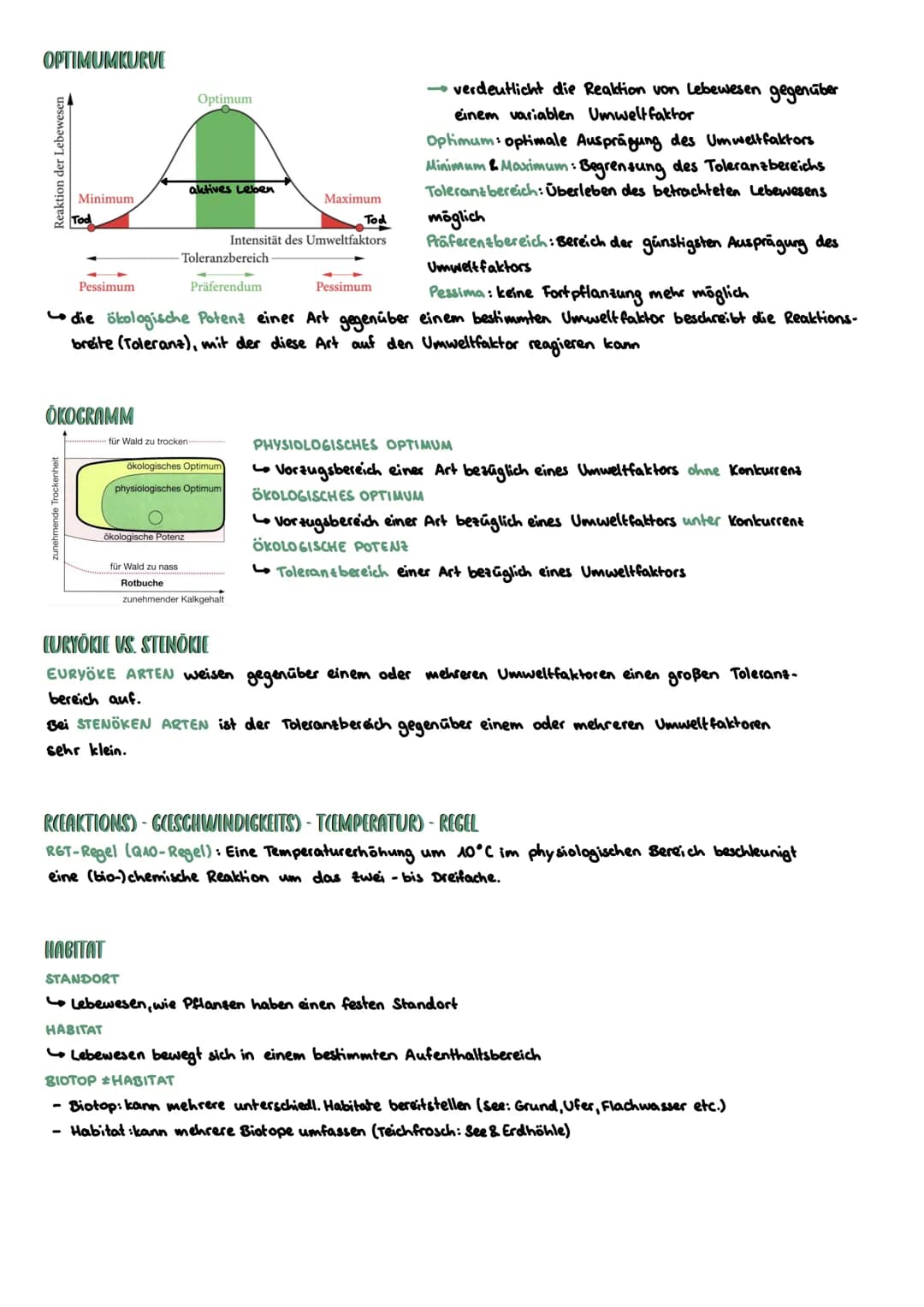 WECHSELBEZIEHUNGEN ZW. LEBEWESEN UND IHRER UMWELT
abiotische
Biotop Biozonose
Ökosysteme
Biosphäre
biotische
Ökosystem
Umweltfaktoren.
1
Öle