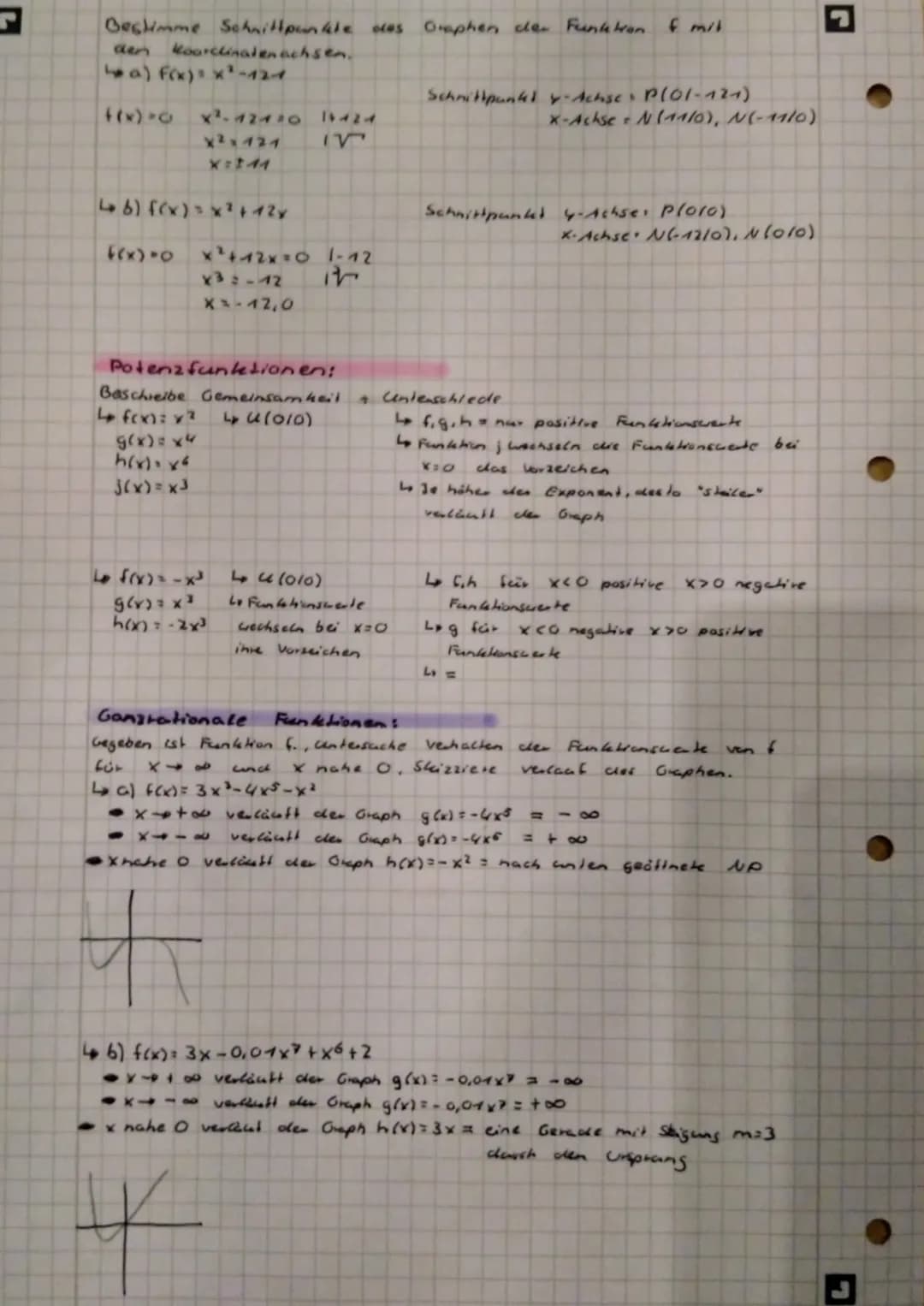 quadratische Funktionen
Normalparabel: f(x) = x² + C
zachsensymmetrisch
zur
Achse
>Scheitel liegt im koordinaten cuspring
quadratische Funkt