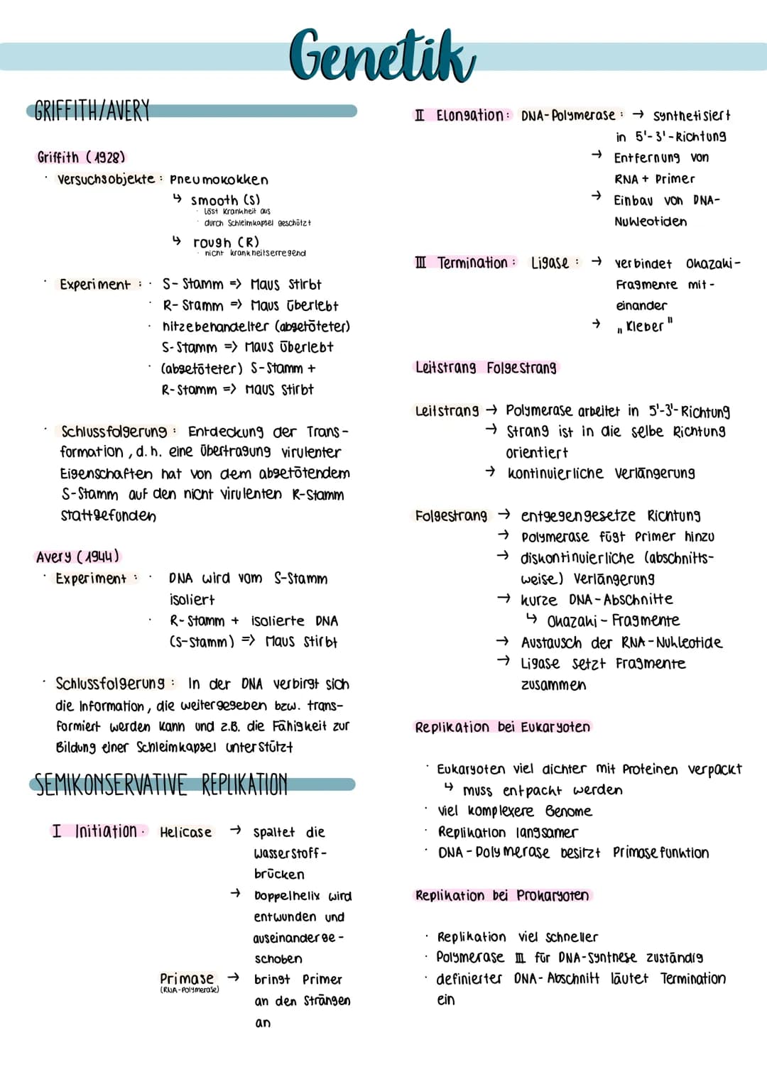 Definition biologische Teildisziplin, die sich
mit dem Bau, der Funktion sowie
himm
der Weitergabe von Erbinformationen
(Gene) in nachfolgen
