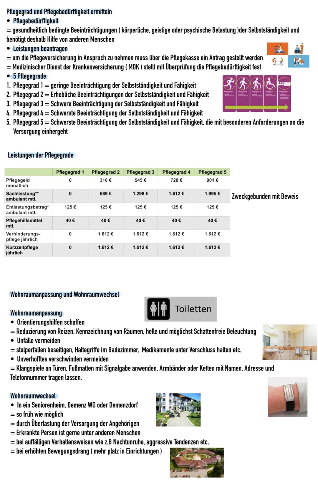 Entlastungsmöglichkeiten für Angehörige
•
Pflegedienst beauftragen um die Körperpflege zu übernehmen
= Krankenkassen eingetragener Pflegedie