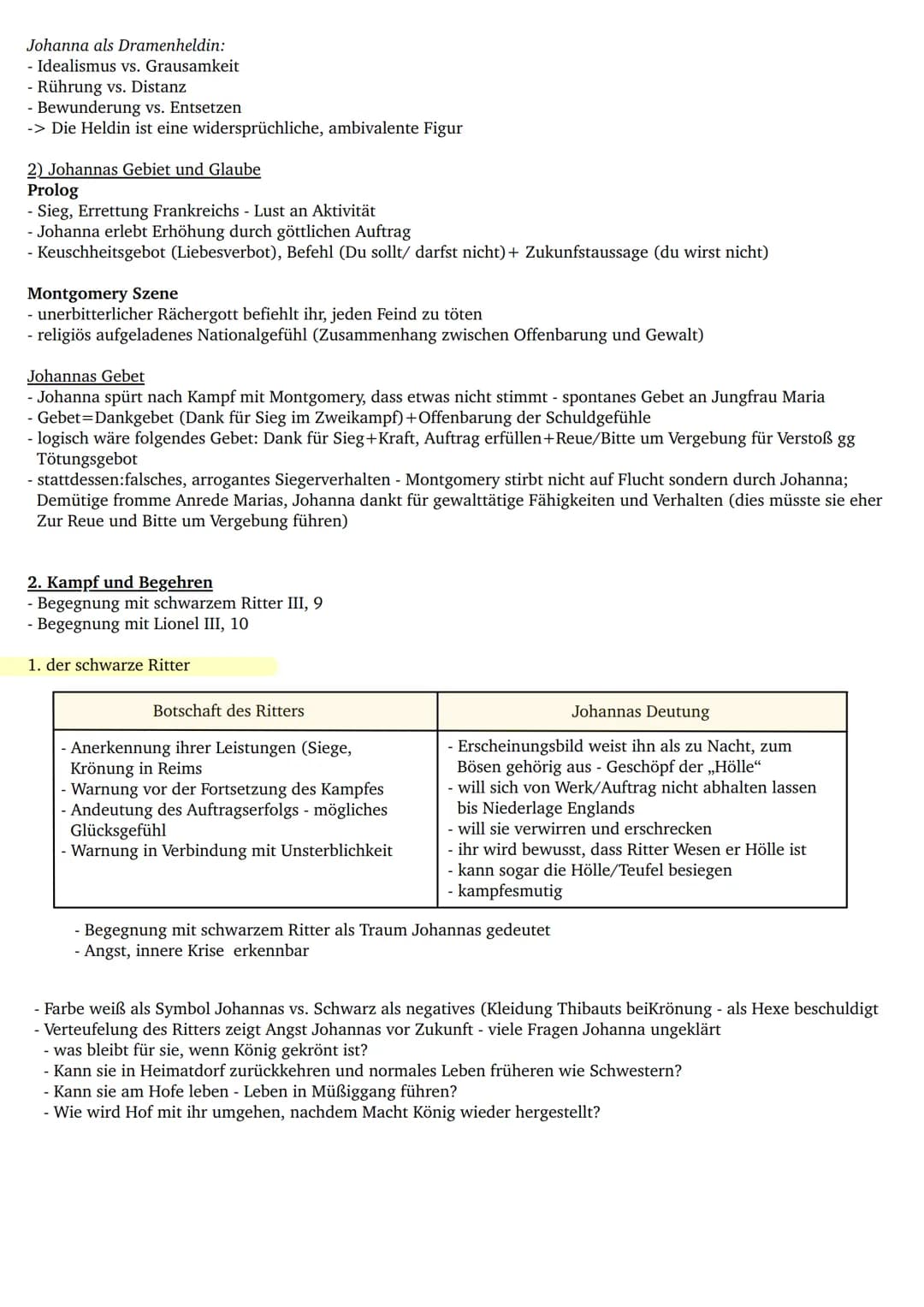 Johanna am Hofe - polarisierend oder charismatisch?
1. Johannas Auftreten am Hof und ihrer Wirkung auf Anwesende (1,10-11)
- vor Johannas Au