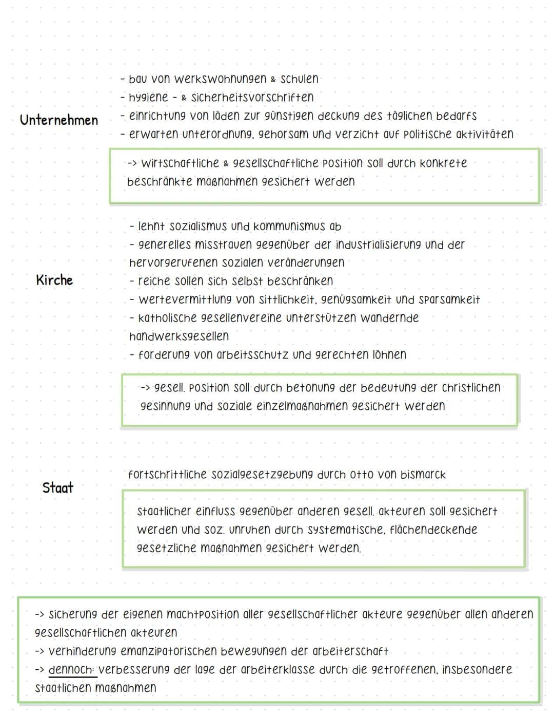 Die Soziale Frage
-> begriff für die Probleme und missstände der arbeitenden klasse (insbesondere
industriearbeiter), die durch die industri
