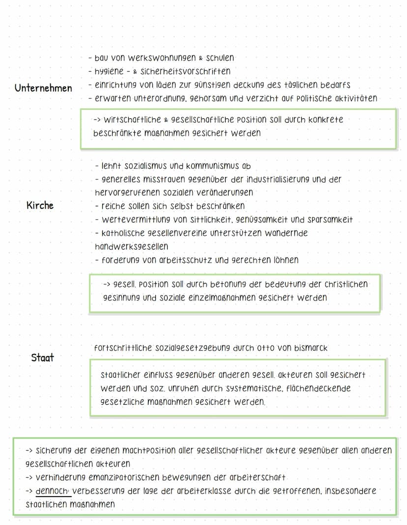 Die Soziale Frage
-> begriff für die Probleme und missstände der arbeitenden klasse (insbesondere
industriearbeiter), die durch die industri