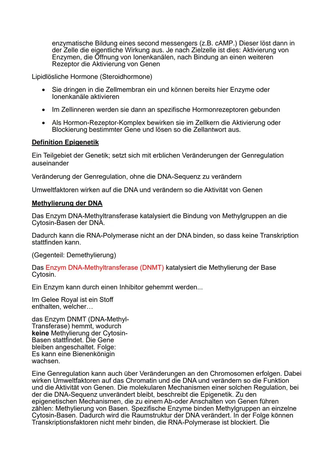 Q1
Prokaryoten und Eukaryoten
Prokaryoten
Biologie Leistungskurs Abitur 2021
●
Ringförmige DNA, ohne Kernhülle
und ohne Proteine, haploid
• 