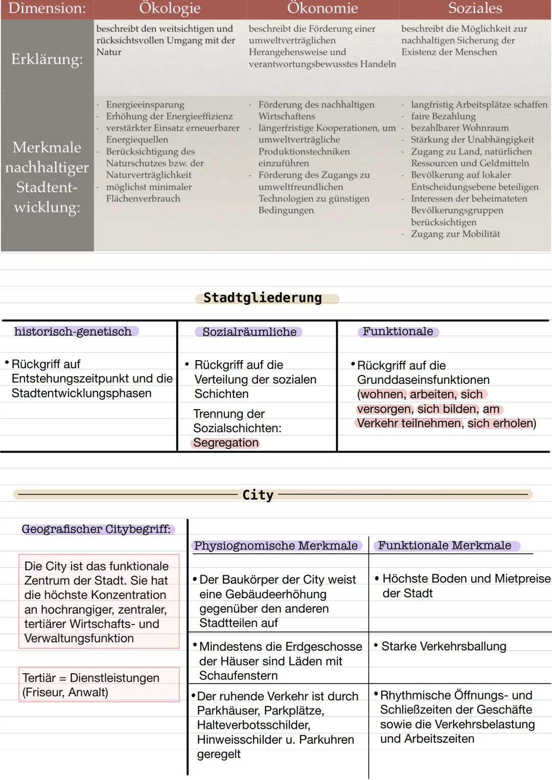 ●
Geografischer Stadtbegriff
• Kompakter
Siedlungskörper
Überdurchschnittliche
Bevölkerungsdichte
• Hohe Bebauungsdichte
Theorie
Theologisch