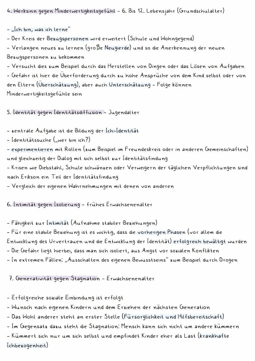 Eriksen - Stufenmodell der psychosozialen
Entwicklung
Zur Person:
- geboren 1902 und gestorben 1994
- deutsch-amerikanischer Psychoanalytike