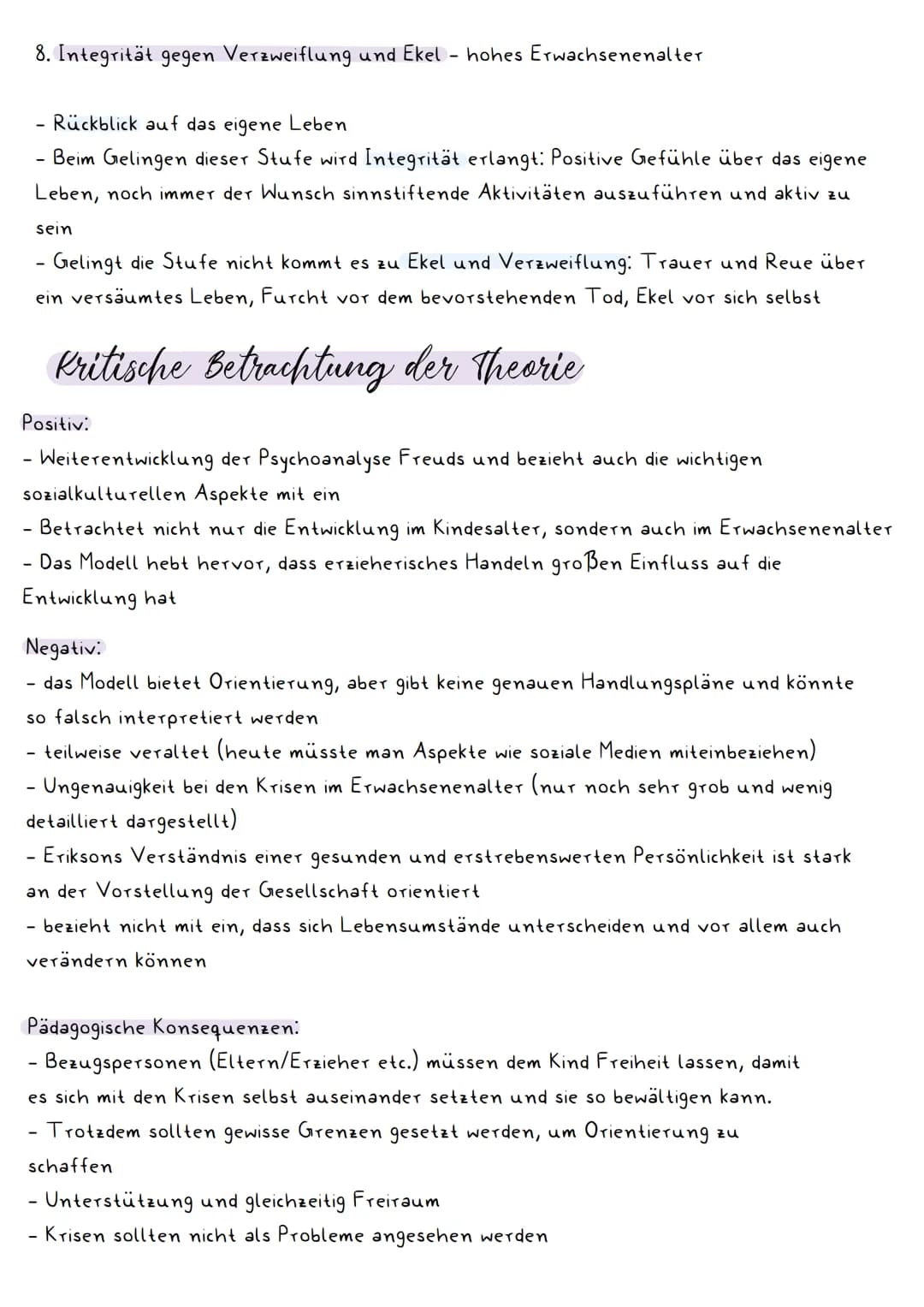 Eriksen - Stufenmodell der psychosozialen
Entwicklung
Zur Person:
- geboren 1902 und gestorben 1994
- deutsch-amerikanischer Psychoanalytike
