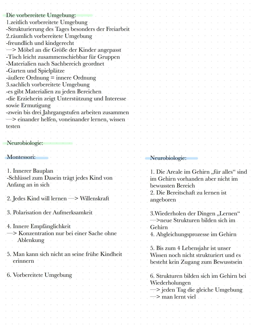 Maria Montessori: alle wichtigen Thesen für die Klausur
Kerngedanke:
-das Kind ist das Subjekt
-jedes Kind ist einmalig
-Ziele: Selbstständi