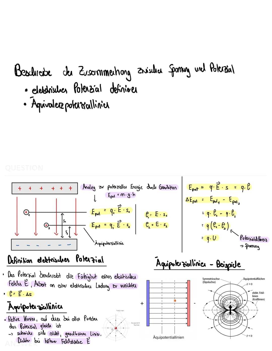 Physik Abi Lenzettel
von Julian Konz
12 2023 QUESTION
Elektrisches Feld Definition
0
●
rumiltelt die Kraftwirkung auf andere Ladunger
Strukt