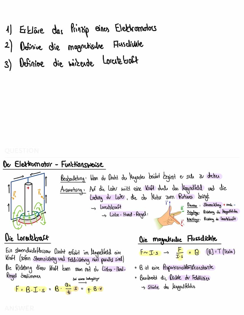Physik Abi Lenzettel
von Julian Konz
12 2023 QUESTION
Elektrisches Feld Definition
0
●
rumiltelt die Kraftwirkung auf andere Ladunger
Strukt