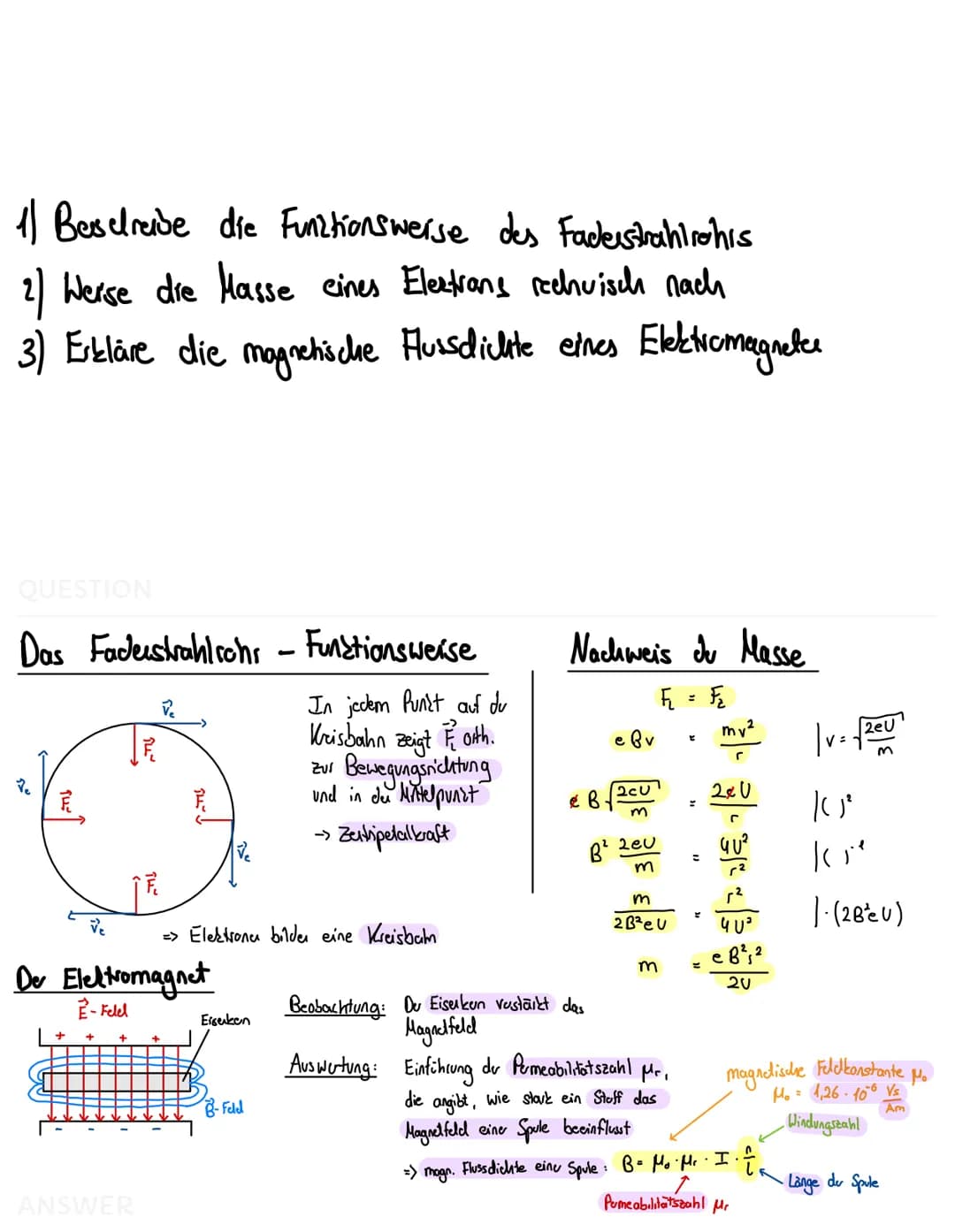 Physik Abi Lenzettel
von Julian Konz
12 2023 QUESTION
Elektrisches Feld Definition
0
●
rumiltelt die Kraftwirkung auf andere Ladunger
Strukt