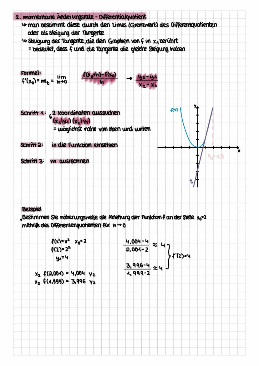 Symmetrie
der Graph einer Funktion f mit der Definitionsmenge Of ist genau dann...
acusensymmetrisch zur y-Achse
→ wenn für alle x Dç gilt:
