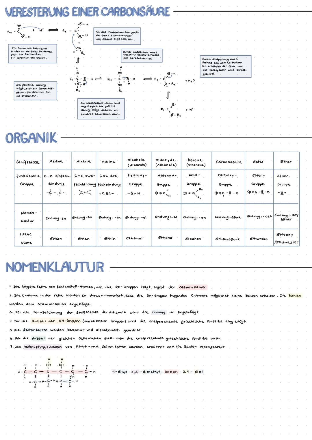 ALKANE BENENNEN
c-Atome
Name des Akens
Ethen
Methen
Buten
Penten
Hexen
Hepten
Octen
Noren
Decen
Name des Alkans Name des Restes
Nucleophil
E