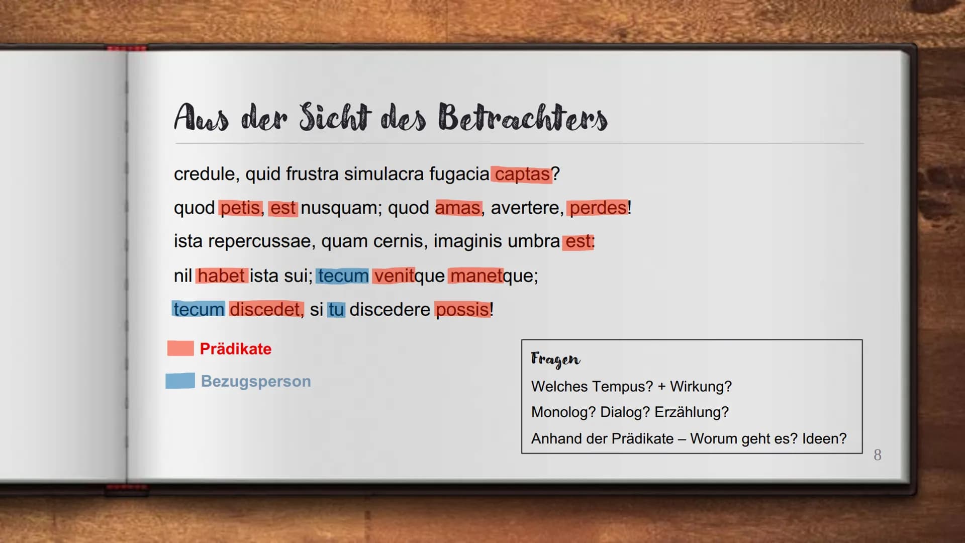 # NARCISSUS UND ECHO

- vier verschiedene / ähnliche Verwandlungen - # Gliederung

- Vorgeschichte
- Echo
- Junos Bestrafung und ihre Tücken