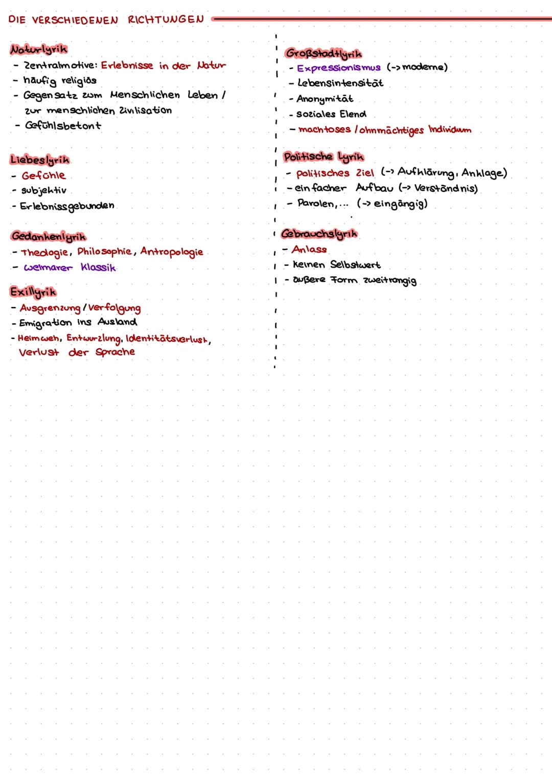 ERINNERUNG
> Metrum (→ Unterscheidung zwischen betonten x und unbetonten x Silben)
- Versfuß (→ hleinste Einheit, aus der sich eine Reihe vo