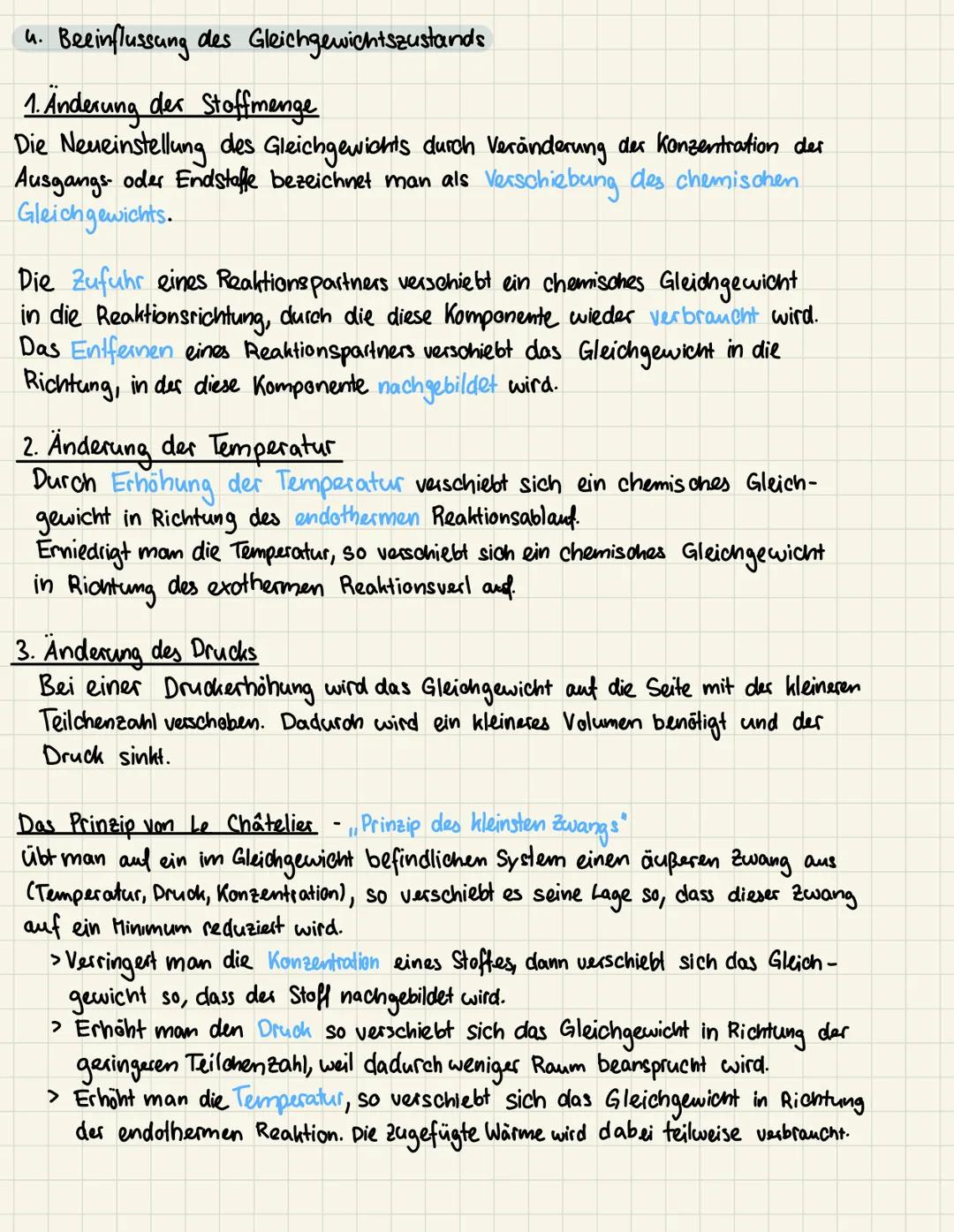  # Chemische Gleichgewichte

1. Umkehibare Reaktionen
Umkehrbarkeit grundlegende Eigenschaft vieles chemischer Reaktionen
Beispiel:
NH3 + HC
