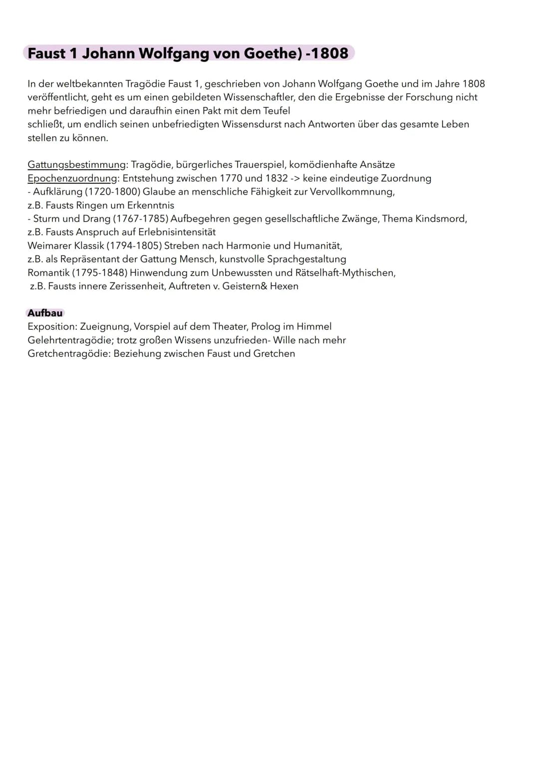 Faust Zusammenfassung und Interpretation für dich – alles was du wissen musst!
