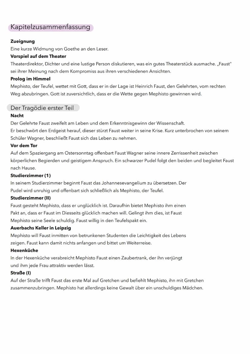 Faust 1 Johann Wolfgang von Goethe) -1808
In der weltbekannten Tragödie Faust 1, geschrieben von Johann Wolfgang Goethe und im Jahre 1808
ve