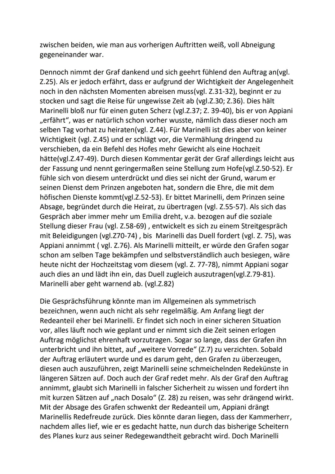 Emilia Galotti-Analyse & Interpretation 2.Aufzug, 10
Auftritt
Gotthold Ephraim Lessing schrieb einst in seinem einem Stück ,,Nathan der
Weis