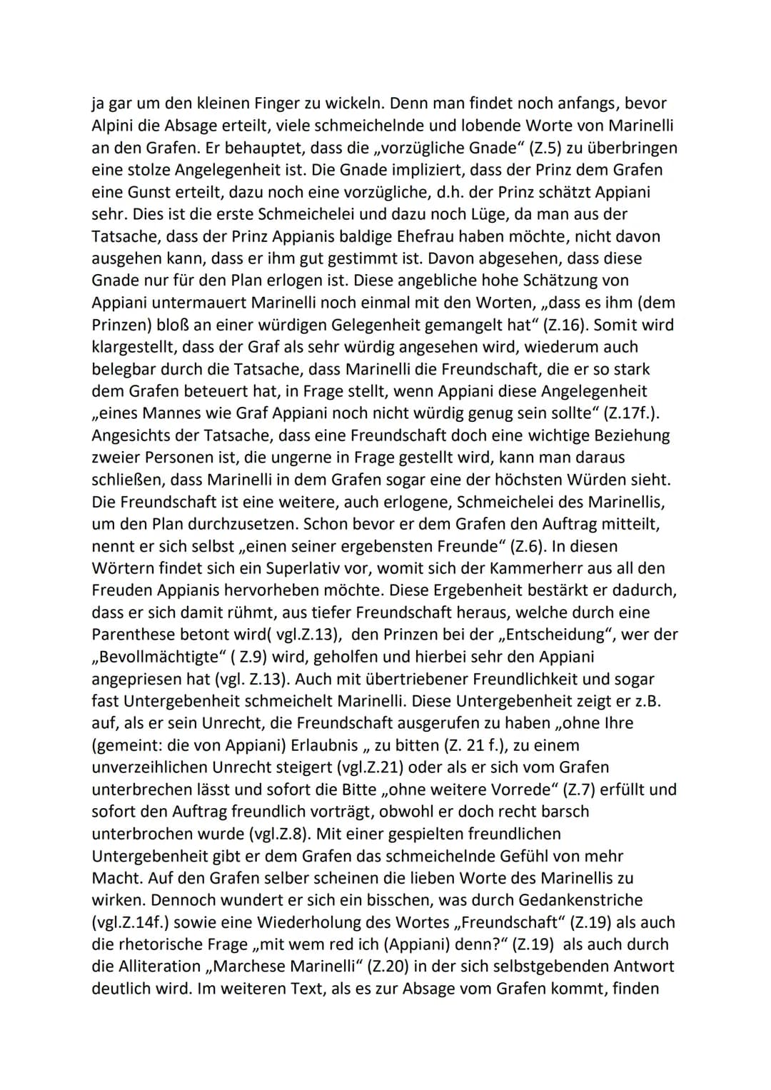 Emilia Galotti-Analyse & Interpretation 2.Aufzug, 10
Auftritt
Gotthold Ephraim Lessing schrieb einst in seinem einem Stück ,,Nathan der
Weis