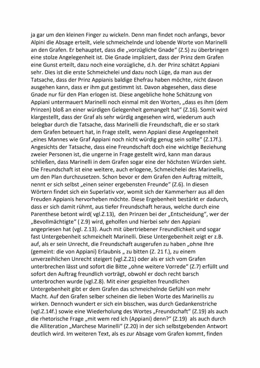 Emilia Galotti-Analyse & Interpretation 2.Aufzug, 10
Auftritt
Gotthold Ephraim Lessing schrieb einst in seinem einem Stück ,,Nathan der
Weis