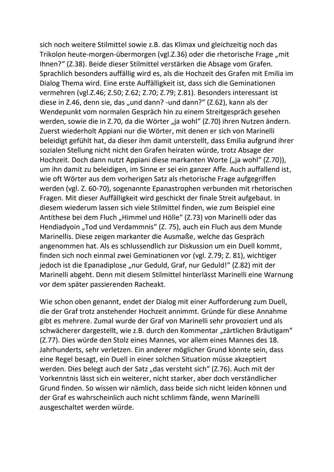 Emilia Galotti-Analyse & Interpretation 2.Aufzug, 10
Auftritt
Gotthold Ephraim Lessing schrieb einst in seinem einem Stück ,,Nathan der
Weis