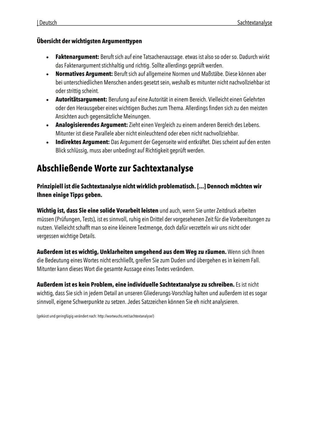 | Deutsch
Sachtextanalyse
Eine Sachtextanalyse vorbereiten
Bevor wir uns ans eigentliche Schreiben machen, ist es sinnvoll, einige Dinge vor